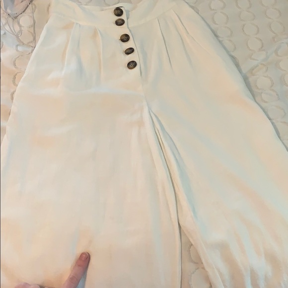 Top Shop button-up fabric pants - Picture 4 of 4